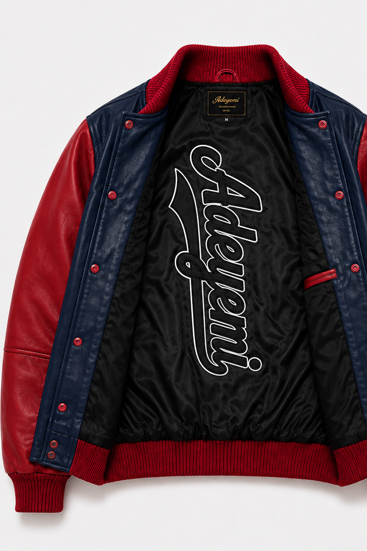 ADEYEMI Redline Varsity Jacket