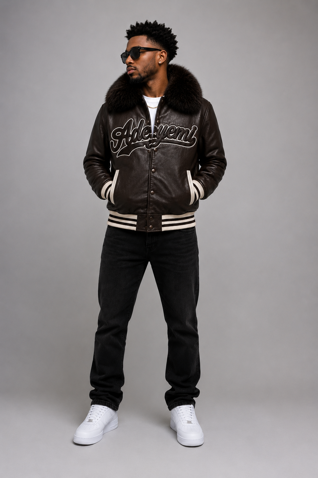 ADEYEMI Mocha Royale Jacket